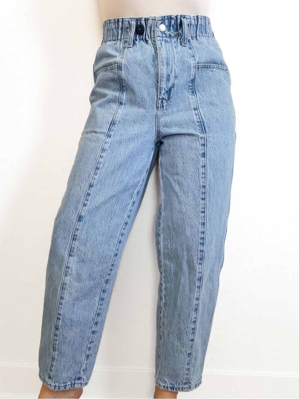 Madewell Pull-On Balloon Barrel Jeans